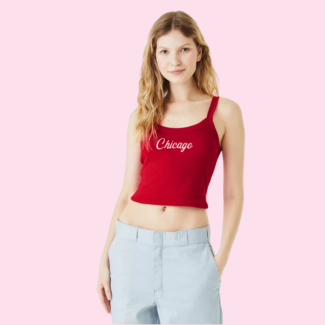 Chicago Red Tank Top