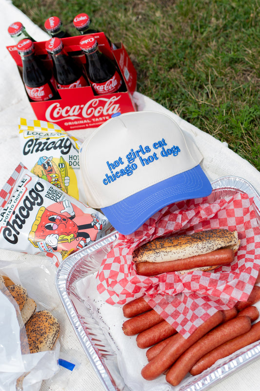 Hot Girls Eat Chicago Hot Dogs Hat | Candle Babes