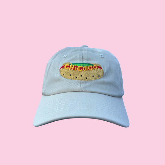 Embroidered Chicago Hot Dogs Hat | Candle Babes