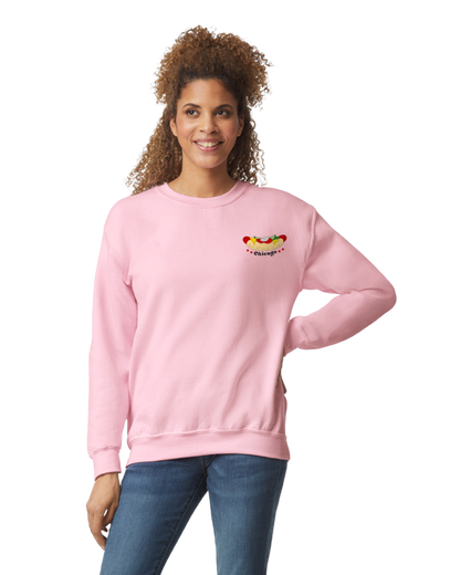 Chicago Pink Hot Dog Sweater